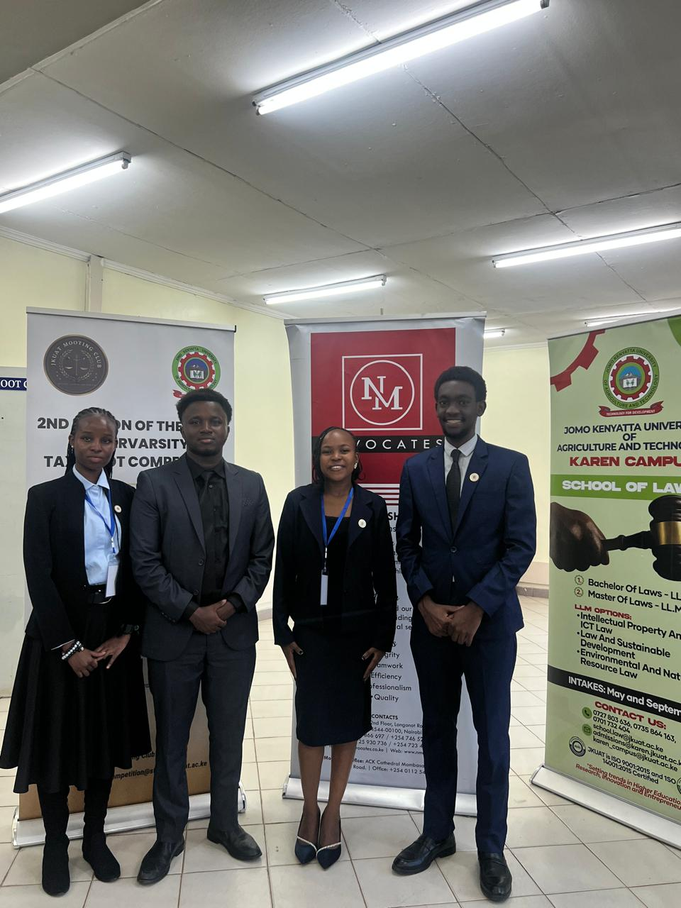 Participating team at the JKUAT Inter-varsity Tax Moot